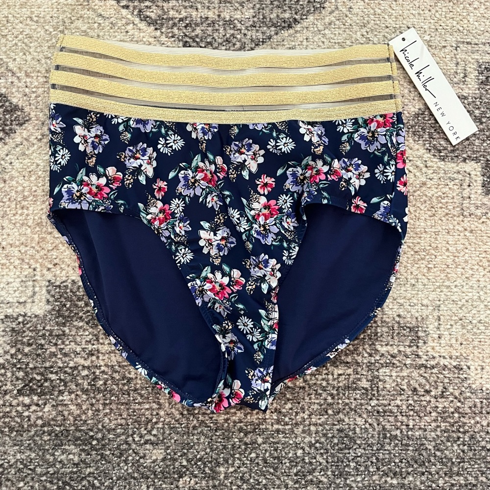 NWT Nicole Miller High Waisted Bottom